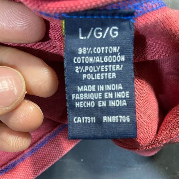 Buffalo David Bitton Polo Shirt Red LIKE NEW - Picture 7 of 9